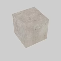 Marble Sphere Component In Minimalist Setting With Textured Walls And Steps