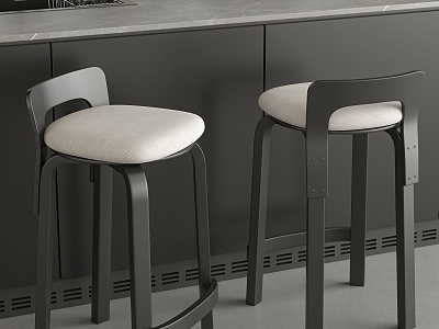 Modern Bar Chair model