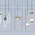 Modern chandelier 3d model
