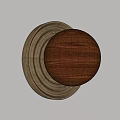 New Chinese Style Handle Cabinet Door Handle Brass Handle 3d model