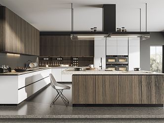 Modern Kitchen 3d model