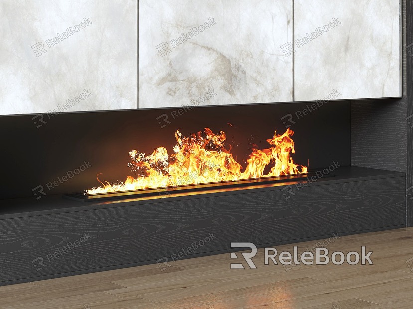 Modern Fireplace model