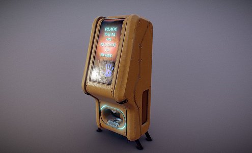 Modern Vending Machine 3d model