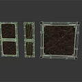 Metal Frame Equipment Panels With Diamond Pattern In Different Sizes