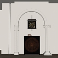 Entrance cabinet 3d model