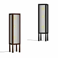 Modern Middle Ancient Floor Lamp 3d model