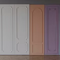Luxury Modern Wall Panels With Various Colors And Different Design Patterns