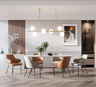 Modern Restaurant 3d model