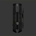Modern Folding Knife With Carbon Fiber Handle Stainless Steel Blade And Ergonomic Grip