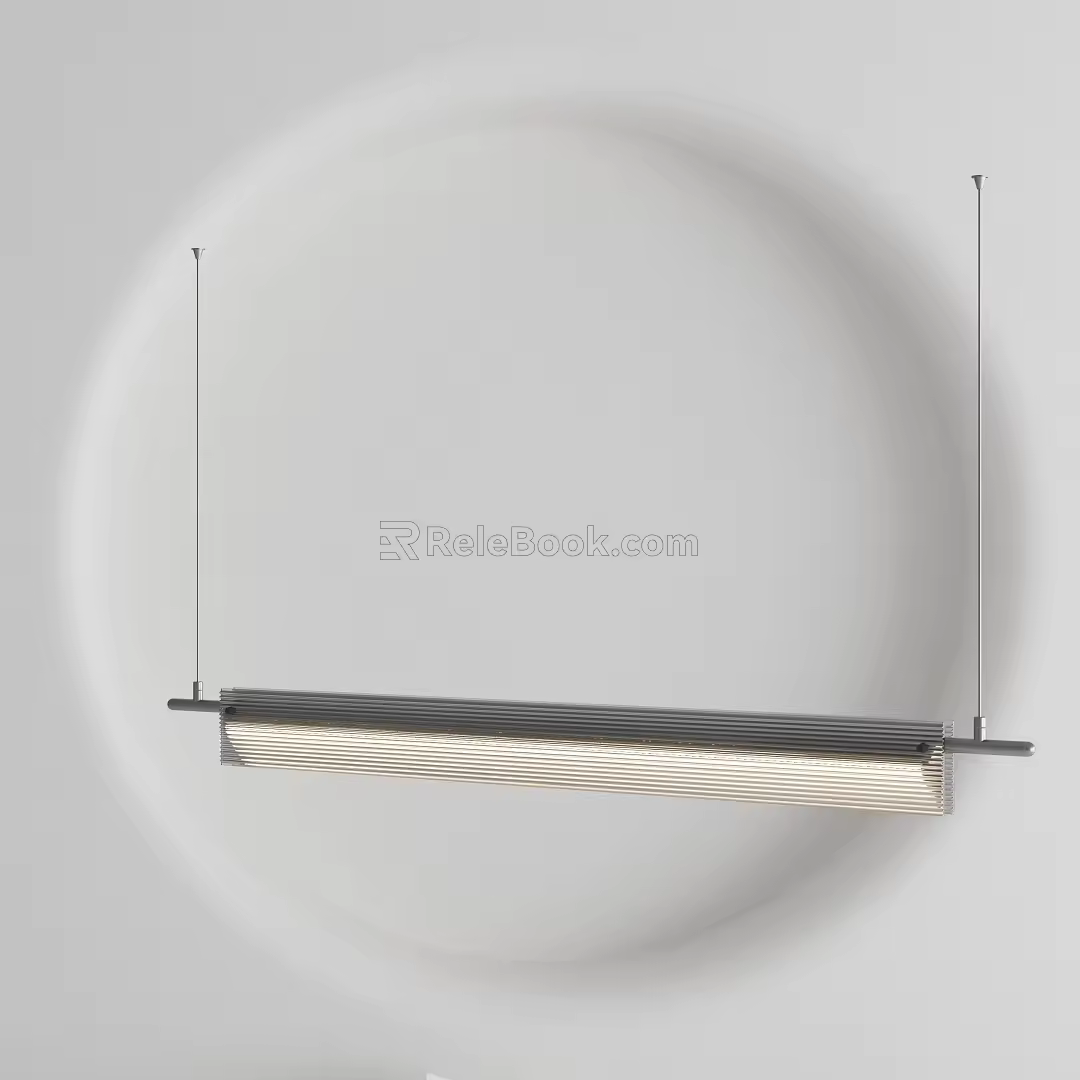 Modern chandelier 3d model