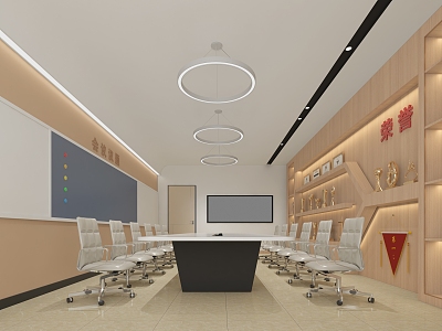 Simple Teaching and Research Room Meeting Room model