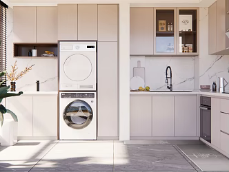 Modern Kitchen 3d model
