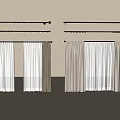 Elegant Curtains In Neutral Tones With Various Fabric And Hanging Styles