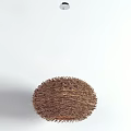 Handcrafted Natural Brown Twig Irregular Pendant Light For Modern Home Decor