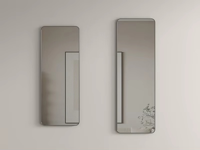 Modern Mirror Full-length Mirror Floor Mirror Dressed Mirror Fitting Mirror 3d model