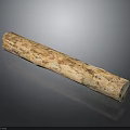 Natural Rustic Wood Stone Long Piece With Unique Surface Texture For Home Decor