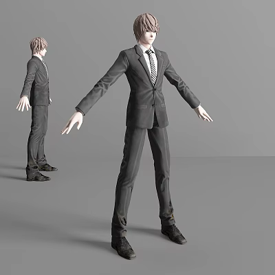 Modern Game Characters 3d model Modern Game Characters 3d model