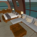 Floating Waterfront Bungalows With Curved Glass Roofs And Wooden Deck Interiors
