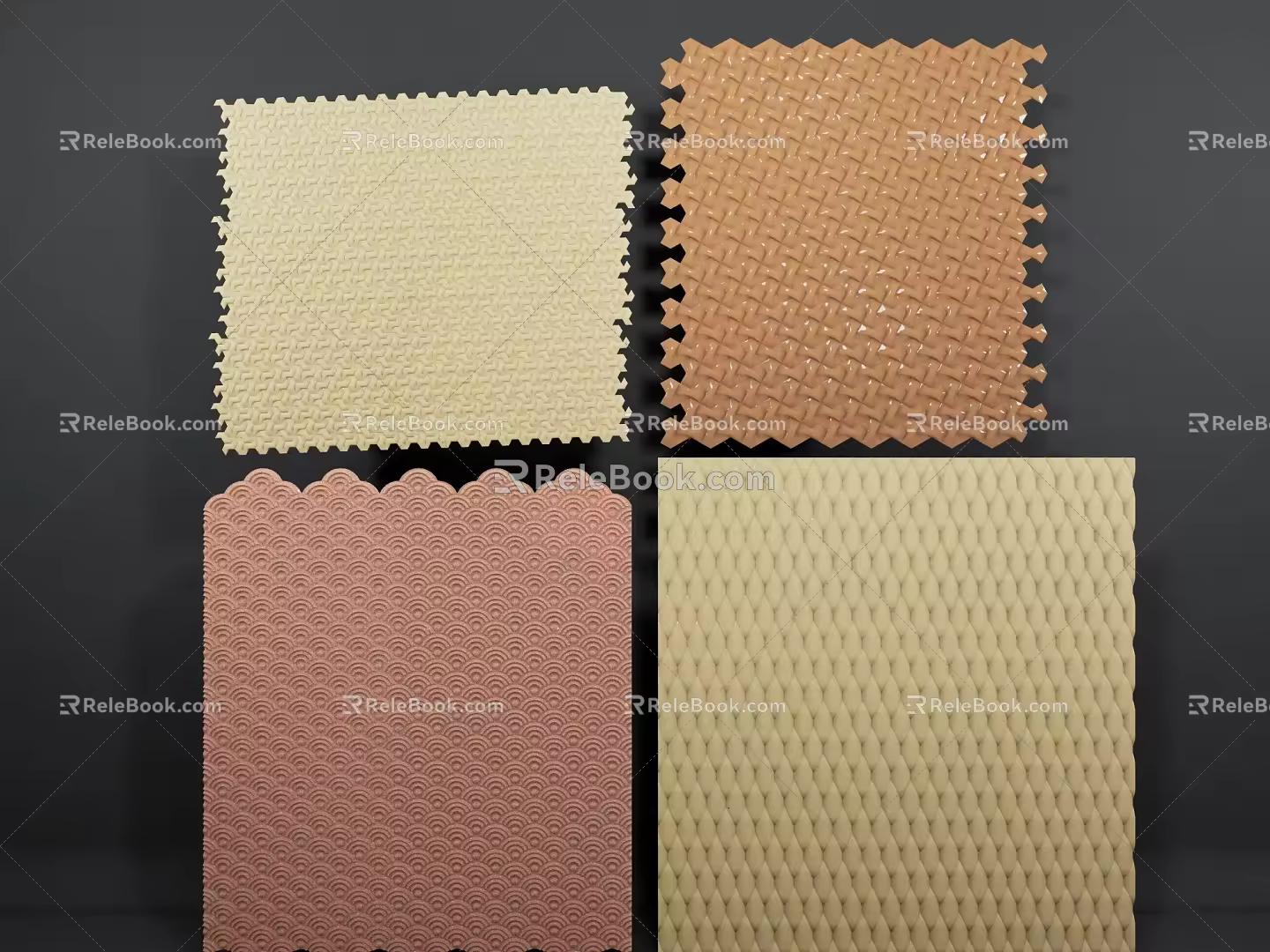 Wall Trim Panel SU Model 3d model