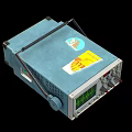 Portable Industrial Digital Oscilloscope With Green Waveform Display And Control Knobs