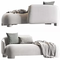 Modern Multiplayer Sofa Combination 3d model