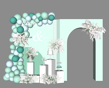Modern Beauty Chen 3d model