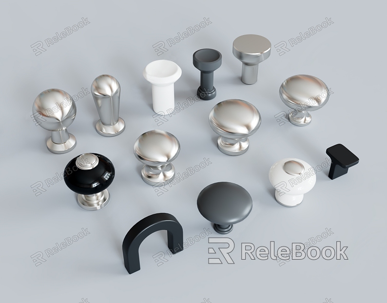 Modern Handle Door Handle Button Handle Drawer Handle Hardware Cabinet Accessories model