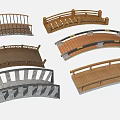 Different Types Of Decorative Bridge Designs With Wooden And Metal Railings