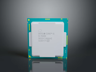 Intel Core i5 13400F High Performance Desktop Processor With 3.60GHz Speed For Computer Systems 3d model