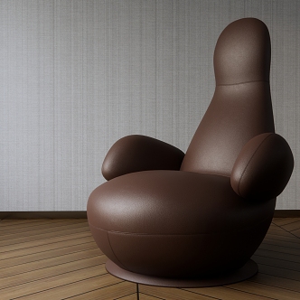 Modern Single Sofa 3d model