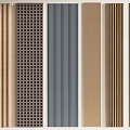 Various Wall Paneling Styles with Different Textures and Patterns for Home Decor