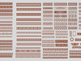 Chinese waist line 3d model