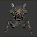 Mech tank mech insect mech spider crab machine crab mechanical crab mech crab 3d model