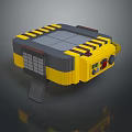 vintage oscilloscope detector sci-fi detector futuristic detector concept detector scout detector 3d model
