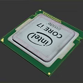 Intel Core i7 High Performance Electronic Computer Processor Component Unit