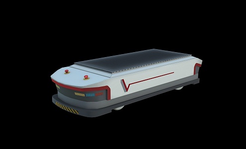 Modern transport vehicle unmanned transport vehicle remote control transport vehicle 3d model