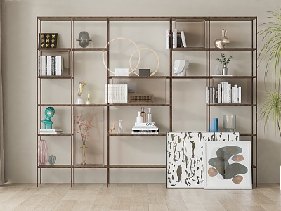 Modern Bookshelf model