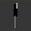 Transistor Semiconductor Radio Transistor Library 3d model