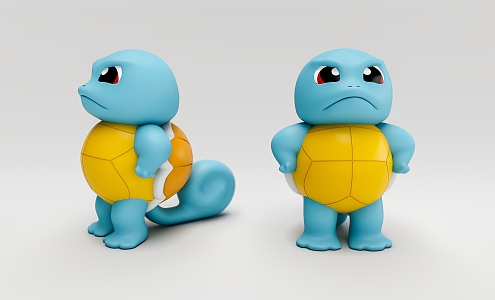 Jenny Turtle Hand Ornaments SU Model Vray 3d model