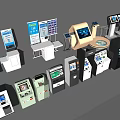 Bank Self Service Devices Including ATMs Kiosks And Interactive Screens for Efficient Customer Banking Services