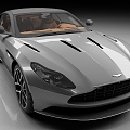 Aston Martin db11 supercar luxury car racing car 3d model