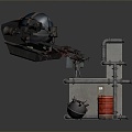 Sci-fi Items Sci-fi Components High-tech Components Sci-fi Equipment Sci-fi Scene Sci-fi Environment Game Scene 3d model