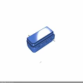 Precision Mechanical Gear Device With Blue Base Metal Shafts And Bolts