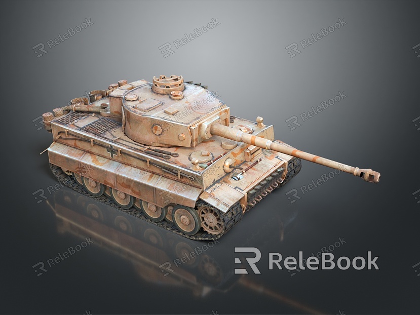 Modern Tanks Military Vehicles model