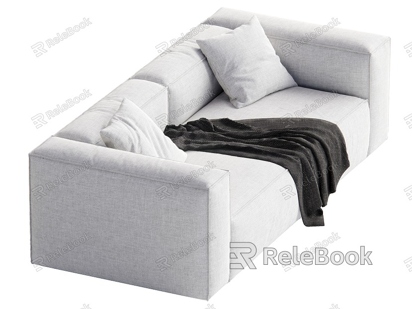 Double sofa model