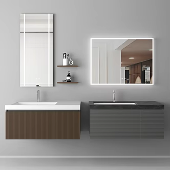 Bathroom Cabinet Bathroom Cabinet Washstand 3d model