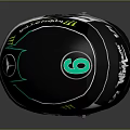 Tactical Black Silver Weapon With Monster Logo And Nico Branding Design
