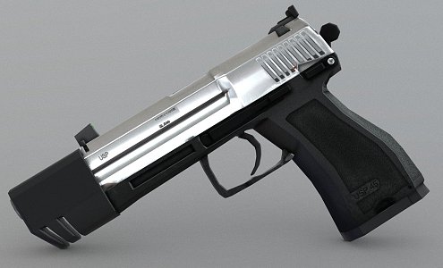 mm pistol 3d model