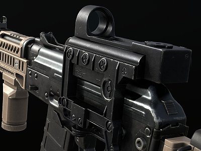 Weapon Rifle model