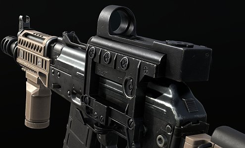 Weapon Rifle 3d model